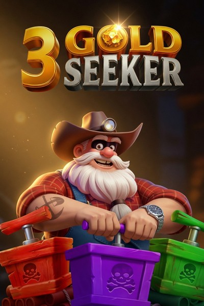3 Gold Seeker-kolikkopeli casinossa Betwest